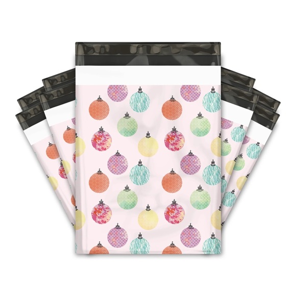 Christmas Ornaments Poly Mailers 10x13 Pack of 25 - Picture 3 of 9